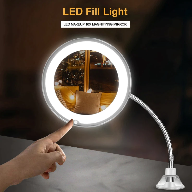 Flexible Mirror with LED light