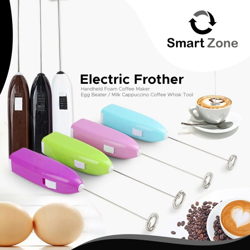 Electric Frother - White