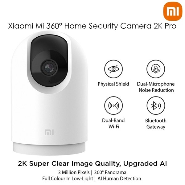 Mi Home Security Camera 360 2k Pro – XIAOMI – mybazaar